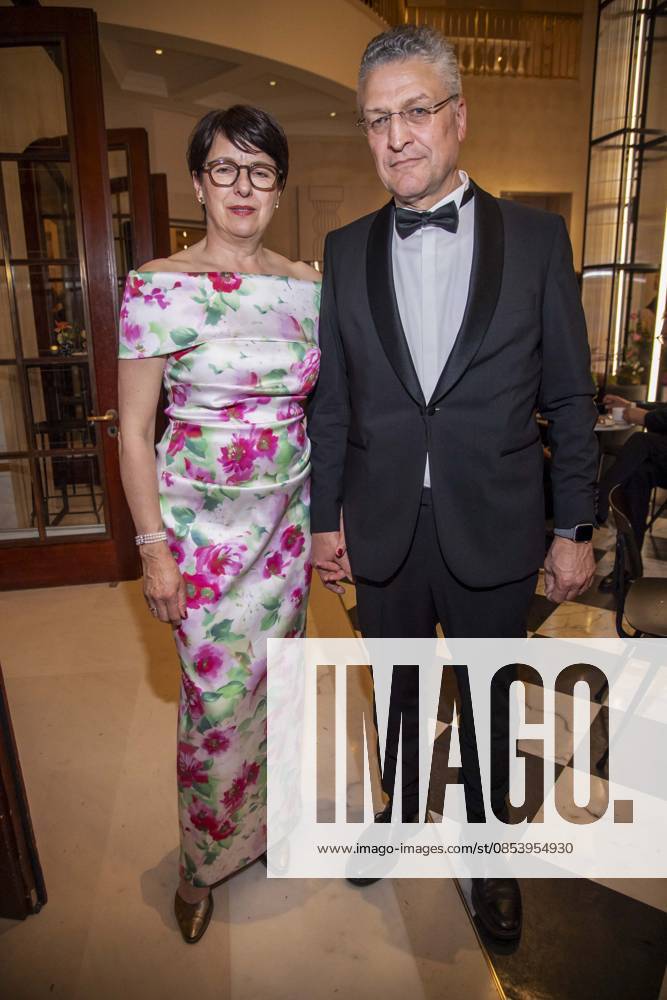 ABB PRESS BALL Elke Wieler and Lothar Wieler as guests at the 73rd Federal Press Ball at the Hotel Adlon Kempinski on 17 04 2026 in Berlin