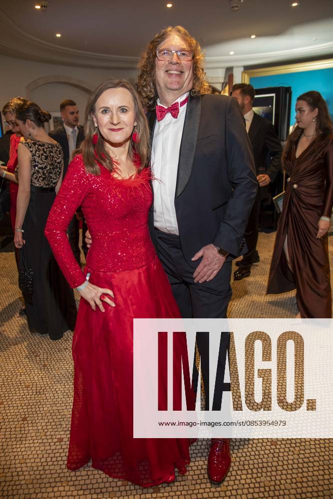 ABB PRESS BALL Sigrid Evelyn Nikutta and her husband Christoph Moennikes as guests at the 73rd Federal Press Ball at the Hotel Adlon Kempinski on 17 April 2026 in Berlin
