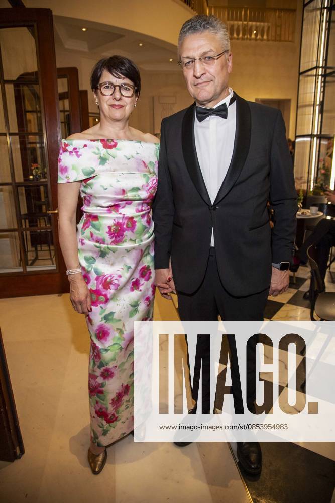 ABB PRESS BALL Elke Wieler and Lothar Wieler as guests at the 73rd Federal Press Ball at the Hotel Adlon Kempinski on 17 04 2026 in Berlin