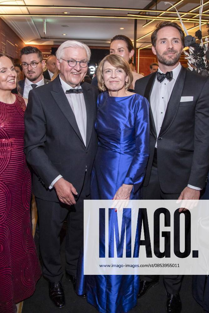 ABB PRESS BALL Federal President Frank Walter Steinmeierwith his wife Elke Buedenbender and guests at the 73rd Federal Press Ball at the Hotel Adlon Kempinski on 17 04 2026 in Berlin