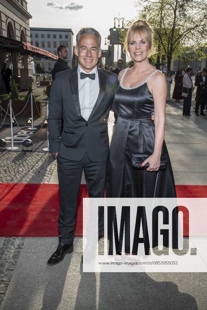 ABB PRESS BALL Marco Girnth and Melanie Marschke as guests at the 73 Federal Press Ball at the Hotel Adlon Kempinski on 17 04 2026 in Berlin
