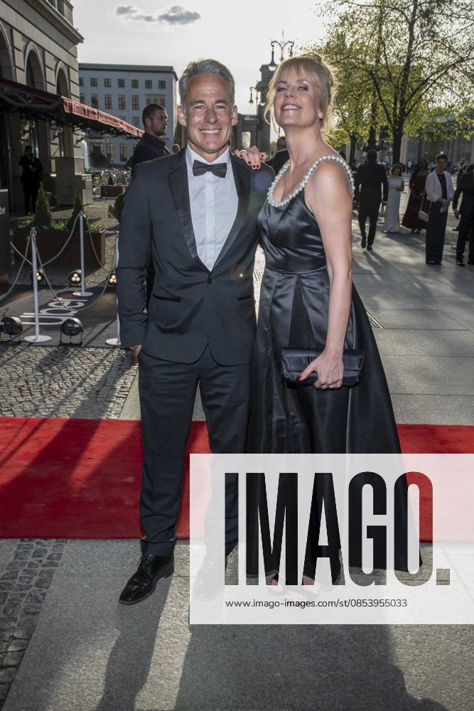 ABB PRESS BALL Marco Girnth and Melanie Marschke as guests at the 73 Federal Press Ball at the Hotel Adlon Kempinski on 17 04 2026 in Berlin