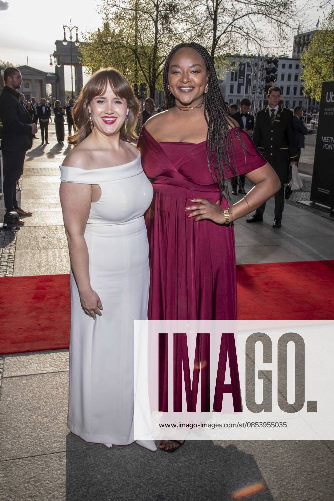 ABB PRESS BALL Ricarda Lang and Aminata Toure Buendnis 90 Die Gruenen as guests at the 73 Federal Press Ball at the Hotel Adlon Kempinski on 17 04 2026 in Berlin