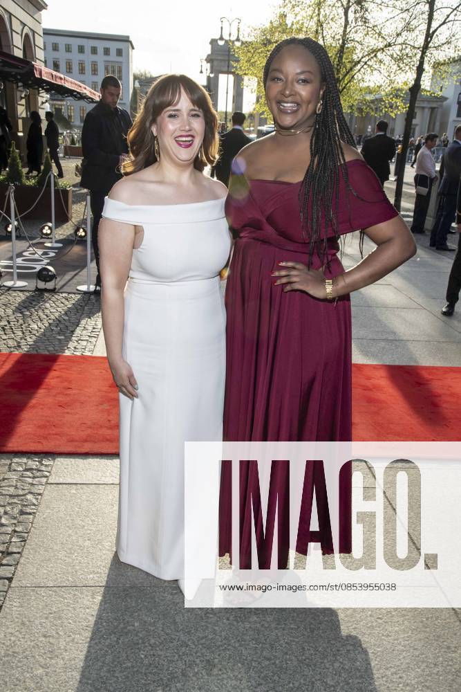 ABB PRESS BALL Ricarda Lang and Aminata Toure Buendnis 90 Die Gruenen as guests at the 73 Federal Press Ball at the Hotel Adlon Kempinski on 17 04 2026 in Berlin