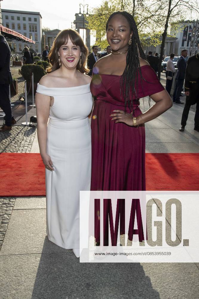 ABB PRESS BALL Ricarda Lang and Aminata Toure Buendnis 90 Die Gruenen as guests at the 73 Federal Press Ball at the Hotel Adlon Kempinski on 17 04 2026 in Berlin