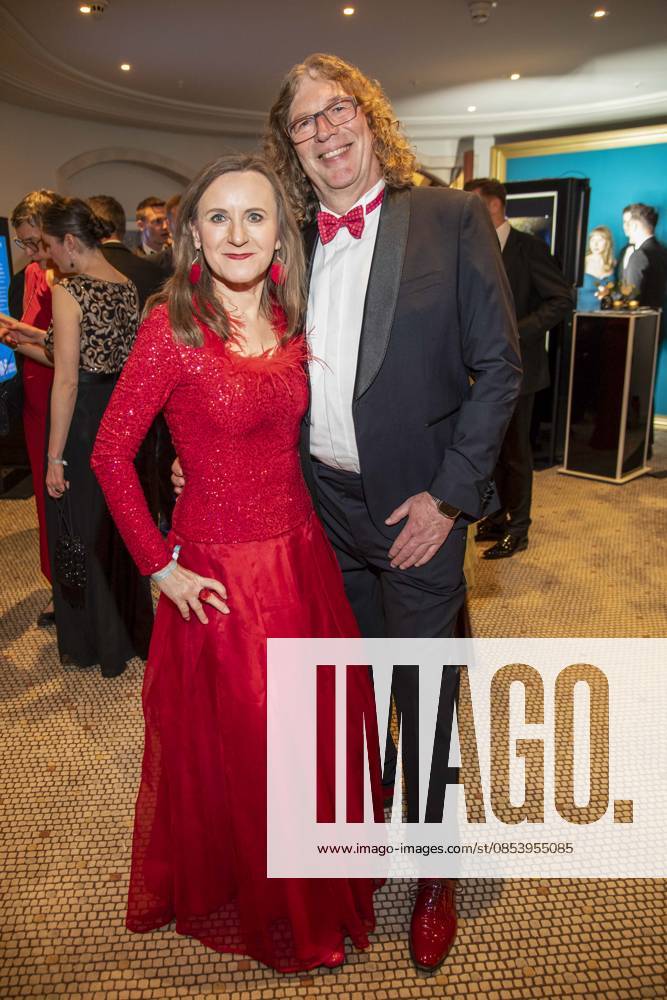 ABB PRESS BALL Sigrid Evelyn Nikutta and her husband Christoph Moennikes as guests at the 73rd Federal Press Ball at the Hotel Adlon Kempinski on 17 April 2026 in Berlin