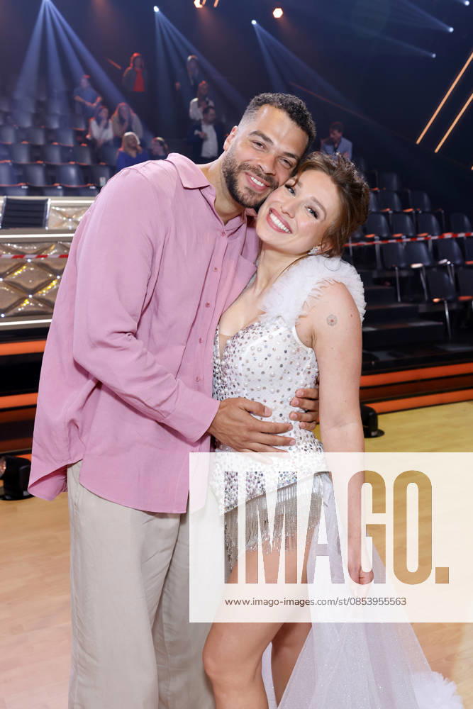 Influencer Bianca Heinicke Bibi and her boyfriend life coach Timothy Hill at the sixth dance show of the 19th season of the RTL dance show Lets Dance at the Coloneum Cologne, 17 04 2026 NRW Germany
