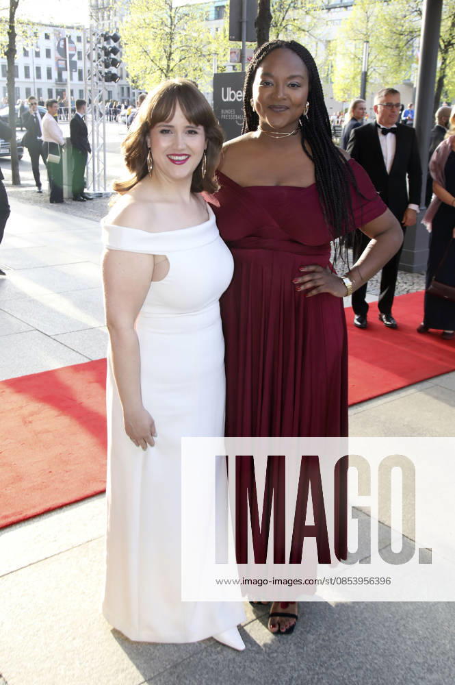 Ricarda Lang and Aminata Toure at the 73 Federal Press Ball 2026 at the Hotel Adlon Kempinski Berlin, 17 04 2026 Foto:xAgenturxWehnertx xGränzdörferx xFuturexImagex bundespresseball_6466