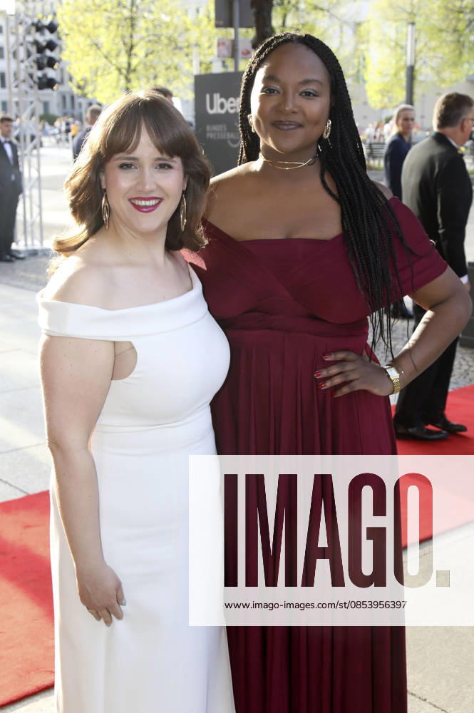 Ricarda Lang and Aminata Toure at the 73 Federal Press Ball 2026 at the Hotel Adlon Kempinski Berlin, 17 04 2026 Foto:xAgenturxWehnertx xGränzdörferx xFuturexImagex bundespresseball_6467