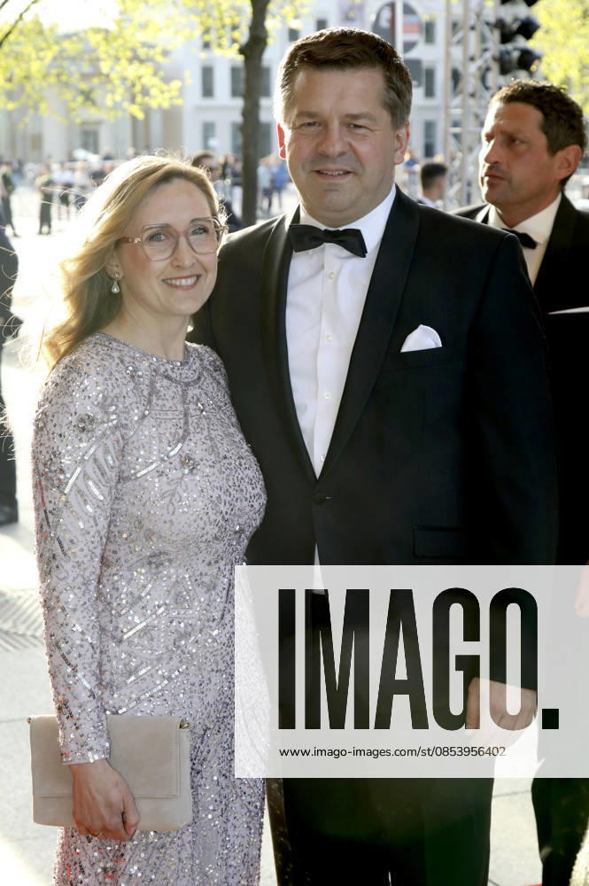 Sven Schulze with his wife Kati Schulze at the 73 Federal Press Ball 2026 at the Hotel Adlon Kempinski Berlin, 17 04 2026 Foto:xAgenturxWehnertx xGränzdörferx xFuturexImagex bundespresseball_6471