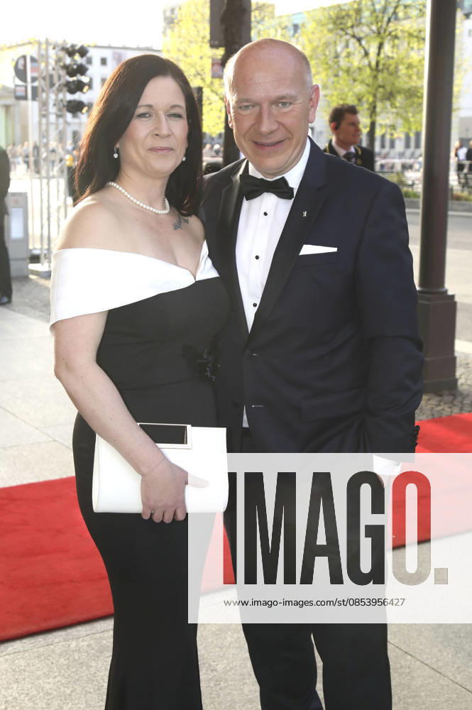 Katharina Günther Wünsch and Kai Wegner at the 73 Federal Press Ball 2026 at the Hotel Adlon Kempinski Berlin, 17 04 2026 Foto:xAgenturxWehnertx xGränzdörferx xFuturexImagex bundespresseball_6485