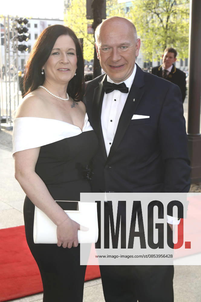 Katharina Günther Wünsch and Kai Wegner at the 73 Federal Press Ball 2026 at the Hotel Adlon Kempinski Berlin, 17 04 2026 Foto:xAgenturxWehnertx xGränzdörferx xFuturexImagex bundespresseball_6486