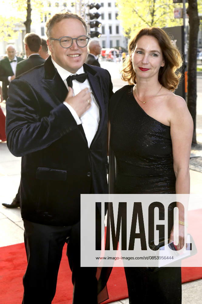 Mario Voigt and Constanze Fünfstück at the 73 Federal Press Ball 2026 at the Hotel Adlon Kempinski Berlin, 17 04 2026 Foto:xAgenturxWehnertx xGränzdörferx xFuturexImagex bundespresseball_6499