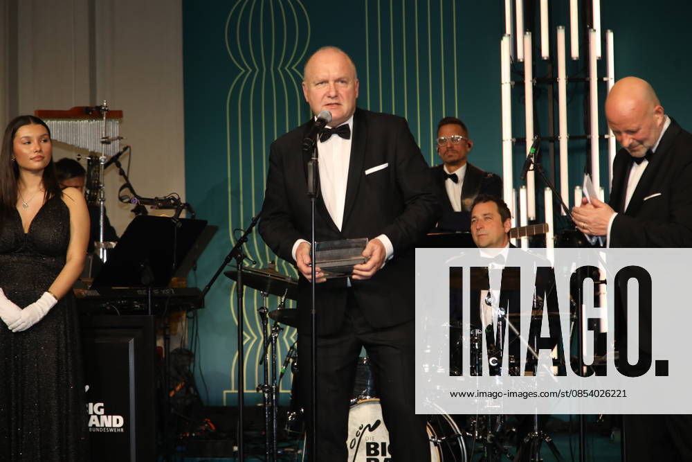 Andreas Rinke and Mathis Feldhoff at the 73 Federal Press Ball 2026 at the Hotel Adlon Kempinski Berlin