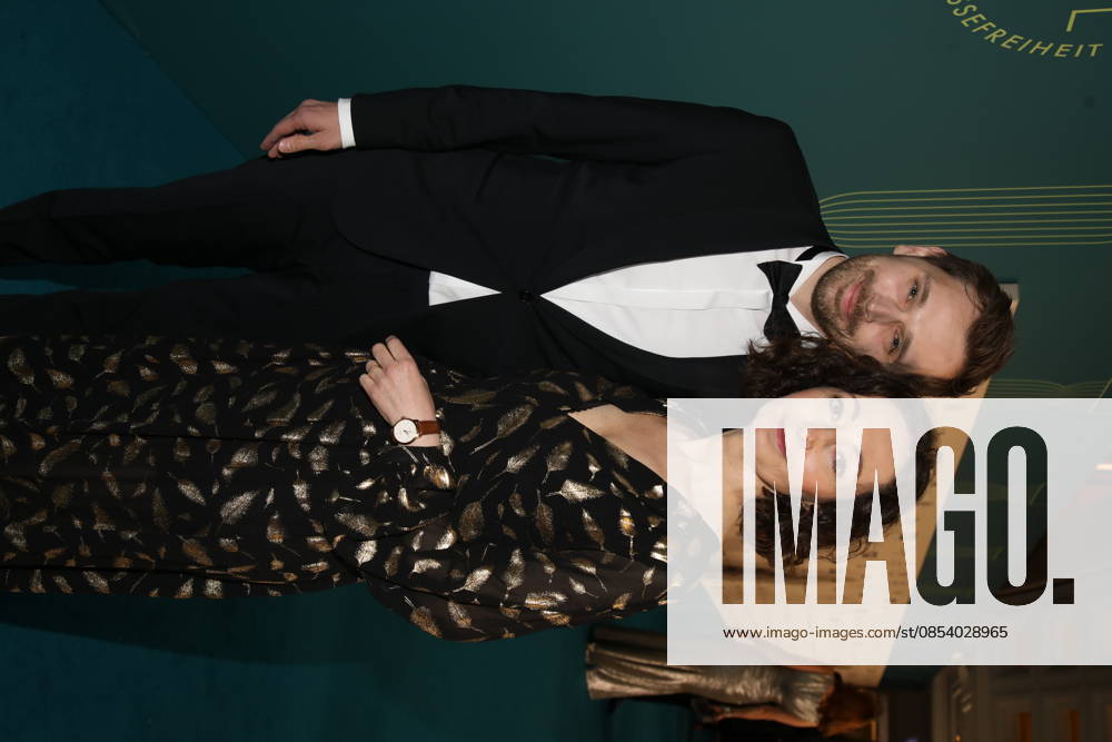 Florian Schmidt and Ramona Pop at the 73 Federal Press Ball 2026 at the Hotel Adlon Kempinski Berlin