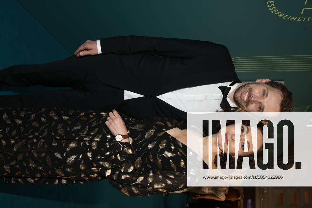Florian Schmidt and Ramona Pop at the 73 Federal Press Ball 2026 at the Hotel Adlon Kempinski Berlin