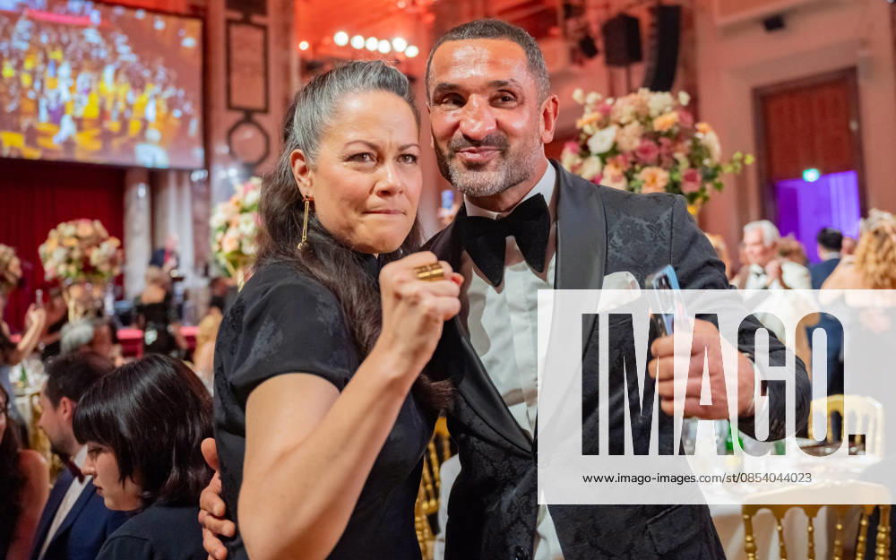 20260418 19. DAC Dancer against Cancer Ball WIEN, OESTERREICH - 18. APRIL: Martial-Arts-Ikone Bruce Lees Tochter, Schauspielerin, Bruce Lee Family Companies CEO, Vorsitzende des Verwaltungsrates der Bruce Lee Foundation und Stargast des Balls Shannon Lee und Welt- und Europameister Thaiboxer und Trainer bei der Team Merza Academy Kampfsport-Legende Fadi Merza waehrend des des 19. DaC Dancer against Cancer Galaballs in der Wiener Hofburg am 18. April 2026 in Wien, Oesterreich. 260418_SEPA_17_152