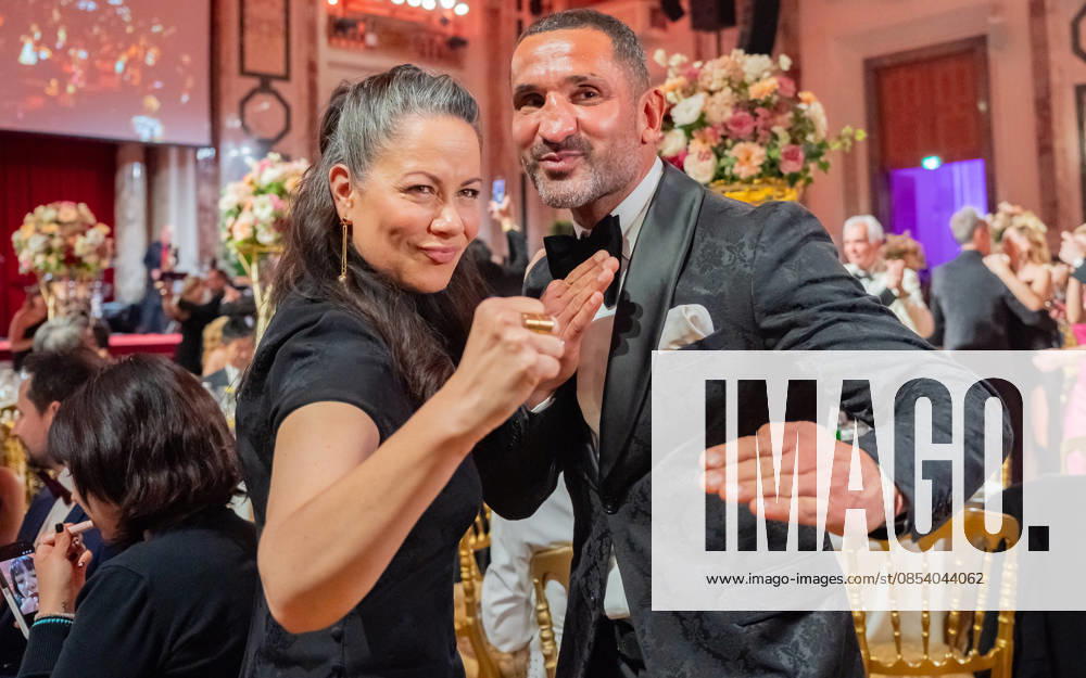 20260418 19. DAC Dancer against Cancer Ball WIEN, OESTERREICH - 18. APRIL: Martial-Arts-Ikone Bruce Lees Tochter, Schauspielerin, Bruce Lee Family Companies CEO, Vorsitzende des Verwaltungsrates der Bruce Lee Foundation und Stargast des Balls Shannon Lee und Welt- und Europameister Thaiboxer und Trainer bei der Team Merza Academy Kampfsport-Legende Fadi Merza waehrend des des 19. DaC Dancer against Cancer Galaballs in der Wiener Hofburg am 18. April 2026 in Wien, Oesterreich. 260418_SEPA_17_153