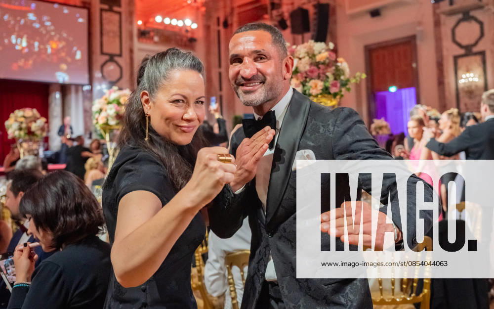 20260418 19. DAC Dancer against Cancer Ball WIEN, OESTERREICH - 18. APRIL: Martial-Arts-Ikone Bruce Lees Tochter, Schauspielerin, Bruce Lee Family Companies CEO, Vorsitzende des Verwaltungsrates der Bruce Lee Foundation und Stargast des Balls Shannon Lee und Welt- und Europameister Thaiboxer und Trainer bei der Team Merza Academy Kampfsport-Legende Fadi Merza waehrend des des 19. DaC Dancer against Cancer Galaballs in der Wiener Hofburg am 18. April 2026 in Wien, Oesterreich. 260418_SEPA_17_154