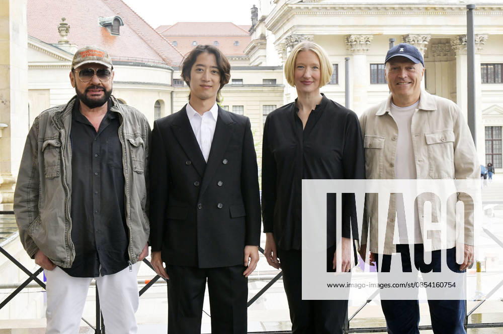 Marian Gold, Hayato Sumino, Joana Mallwitz and Joja Wendt at the photo session for the Classic Open Air 2026 at Gendarmenmarkt Berlin, 20 04 2026 Foto:xM.xBehrensx xFuturexImagex classic_6405