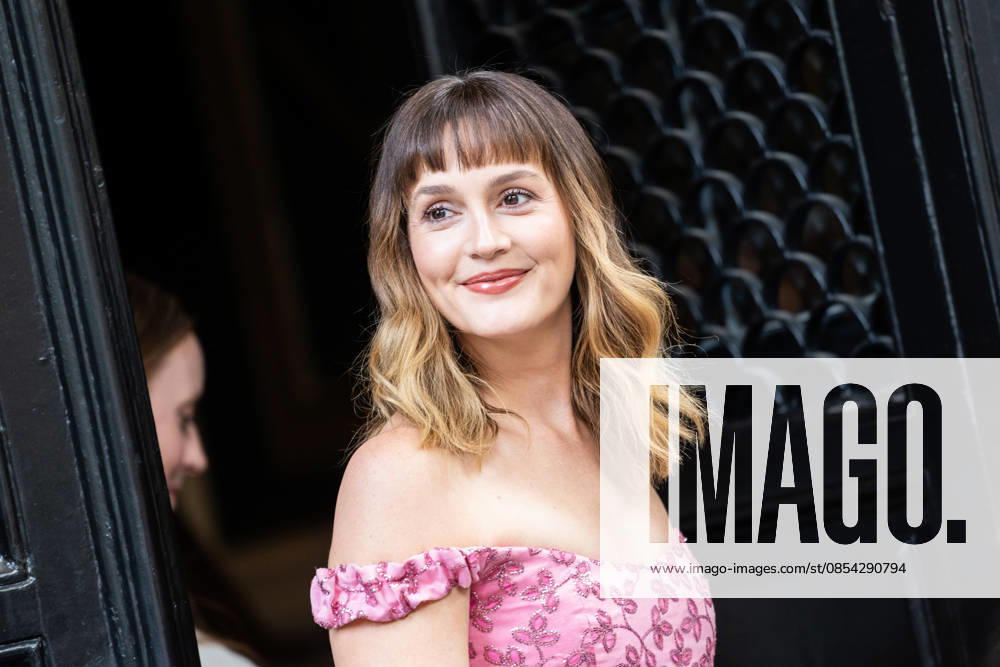 American actress LEIGHTON MEESTER, best known for her role in the hit series Gossip Girl, attends the Vogue event with the famous skincare brand Elizabeth Arden in Madrid, Spain. Madrid SPAIN - ZUMAc270 20260421_zip_c270_002