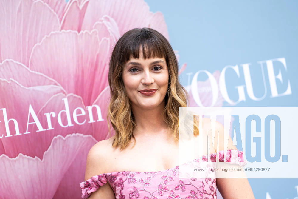 American actress LEIGHTON MEESTER, best known for her role in the hit series Gossip Girl, attends the Vogue event with the famous skincare brand Elizabeth Arden in Madrid, Spain. Madrid SPAIN - ZUMAc270 20260421_zip_c270_005