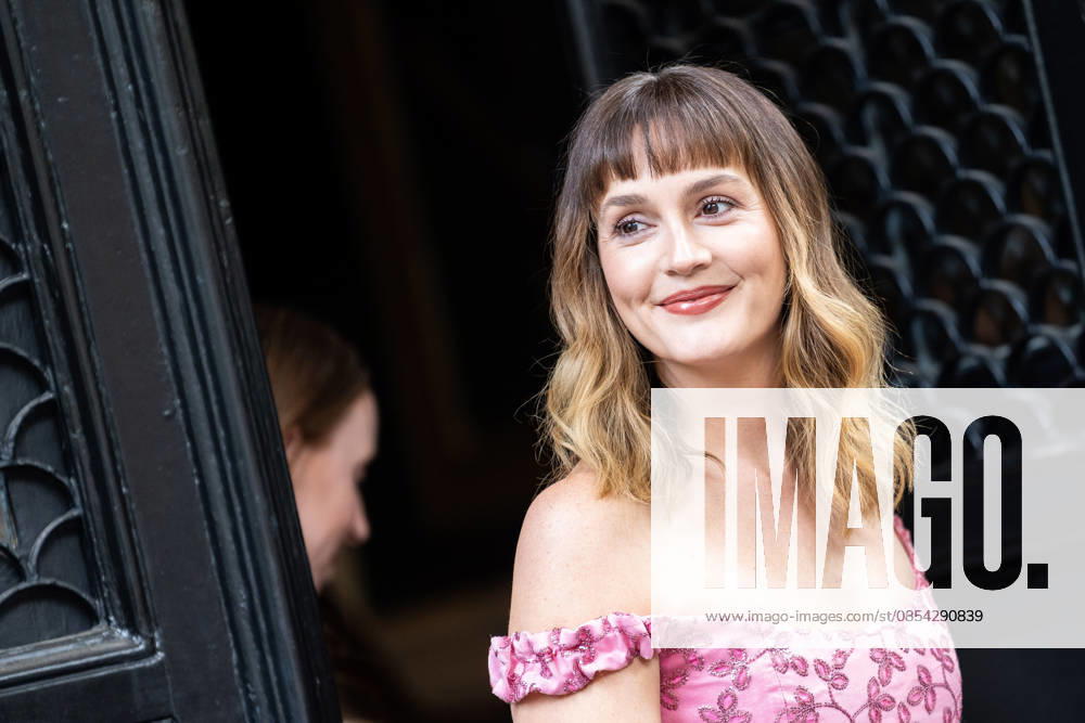 American actress LEIGHTON MEESTER, best known for her role in the hit series Gossip Girl, attends the Vogue event with the famous skincare brand Elizabeth Arden in Madrid, Spain. Madrid SPAIN - ZUMAc270 20260421_zip_c270_003