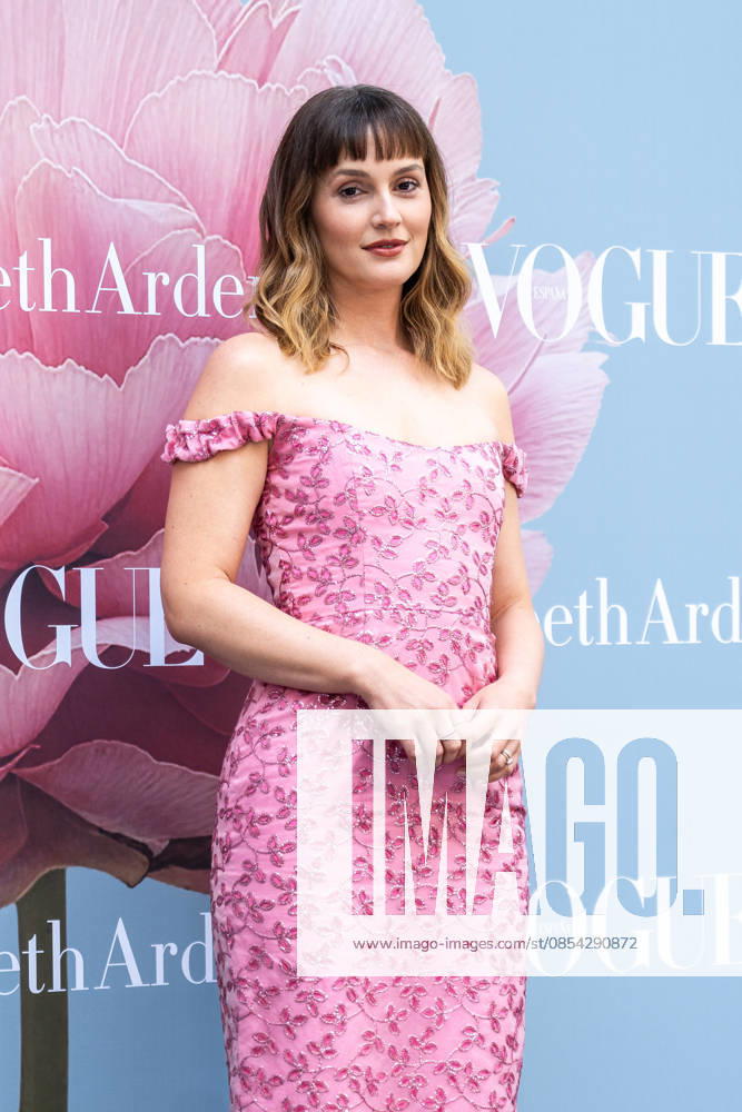 American actress LEIGHTON MEESTER, best known for her role in the hit series Gossip Girl, attends the Vogue event with the famous skincare brand Elizabeth Arden in Madrid, Spain. Madrid SPAIN - ZUMAc270 20260421_zip_c270_008