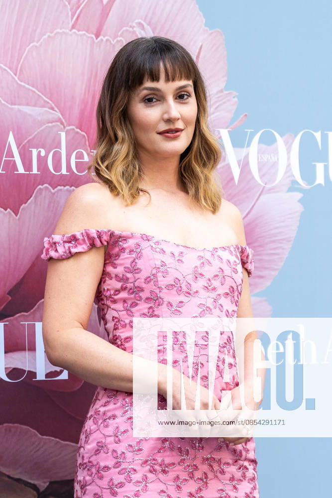 American actress LEIGHTON MEESTER, best known for her role in the hit series Gossip Girl, attends the Vogue event with the famous skincare brand Elizabeth Arden in Madrid, Spain. Madrid SPAIN - ZUMAc270 20260421_zip_c270_009