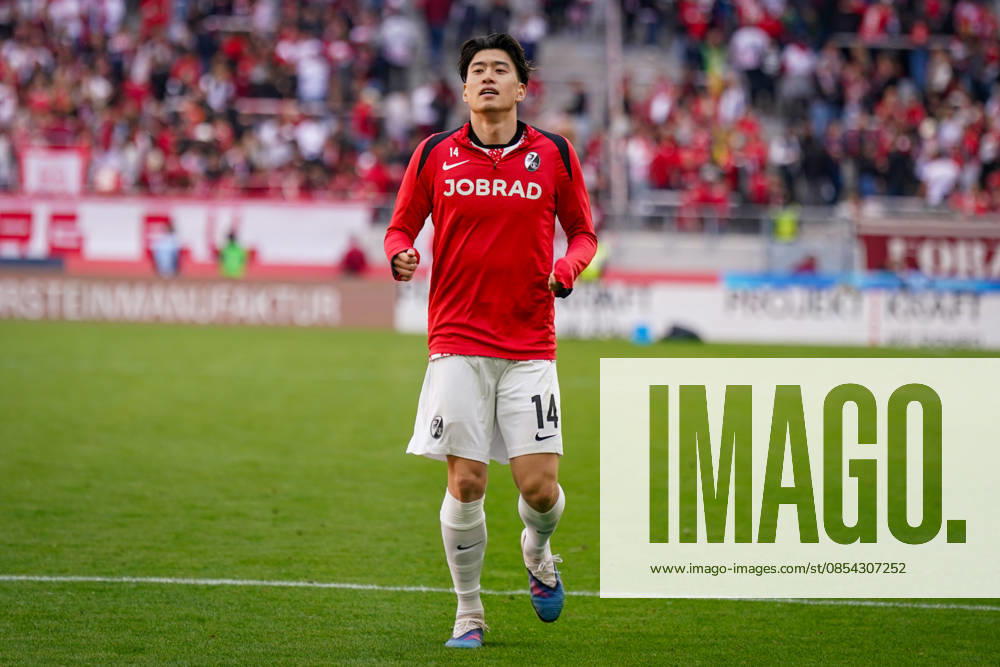 Germany Soccer Bundesliga 2025 2026, Matchday 30 SC Freiburg vs 1 FC Heidenheim Europa Park Stadion Freiburg Yuito Suzuki SC Freiburg, 14