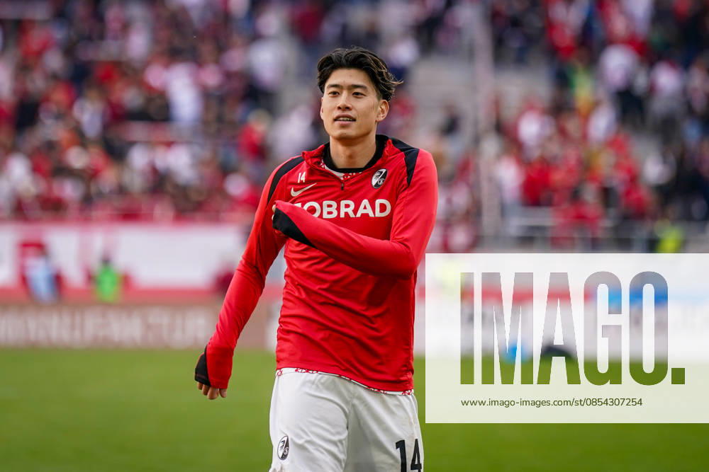Germany Soccer Bundesliga 2025 2026, Matchday 30 SC Freiburg vs 1 FC Heidenheim Europa Park Stadion Freiburg Yuito Suzuki SC Freiburg, 14