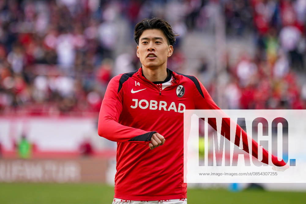 Germany Soccer Bundesliga 2025 2026, Matchday 30 SC Freiburg vs 1 FC Heidenheim Europa Park Stadion Freiburg Yuito Suzuki SC Freiburg, 14