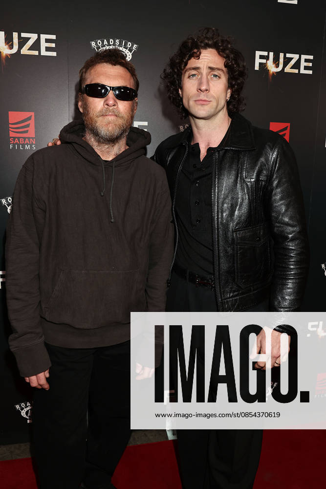 Red carpet at the New York special screening of Fuze at the Metrograph Featuring: Sam Worthington and Aaron Taylor-Johnson Where: New York, New York, United States When: 21 Apr 2026 Credit: Dave Allocca Starpix INSTARimages . NOT FOR USE BY NEWSPAPERS BASED IN THE UK.