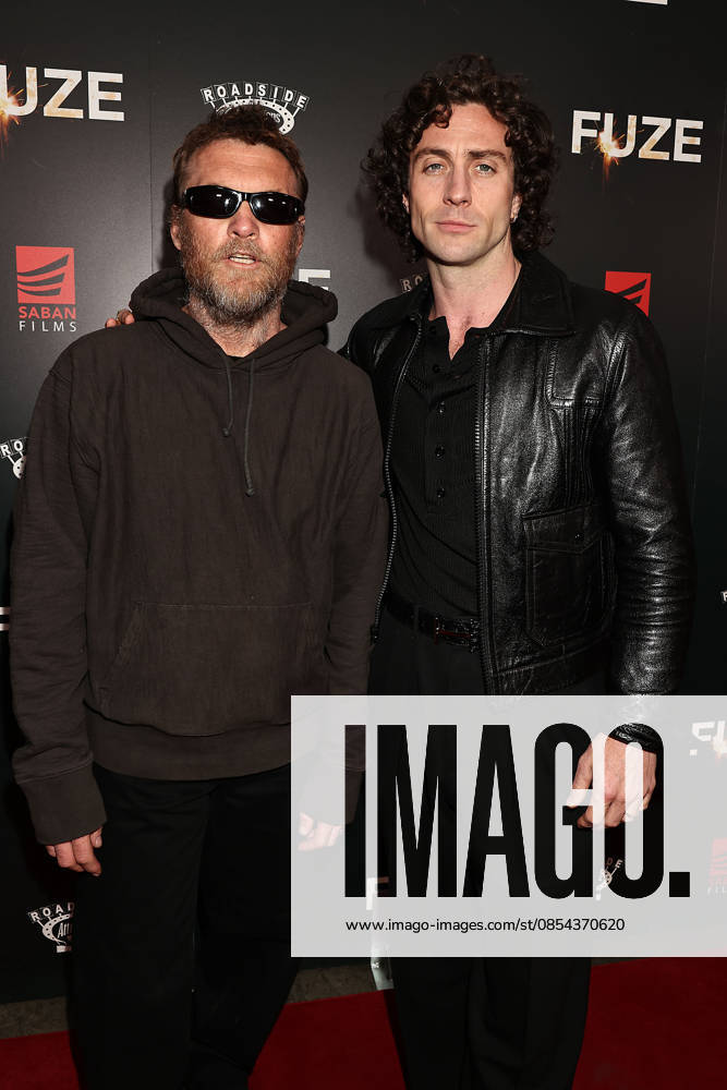 Red carpet at the New York special screening of Fuze at the Metrograph Featuring: Sam Worthington and Aaron Taylor-Johnson Where: New York, New York, United States When: 21 Apr 2026 Credit: Dave Allocca Starpix INSTARimages . NOT FOR USE BY NEWSPAPERS BASED IN THE UK.