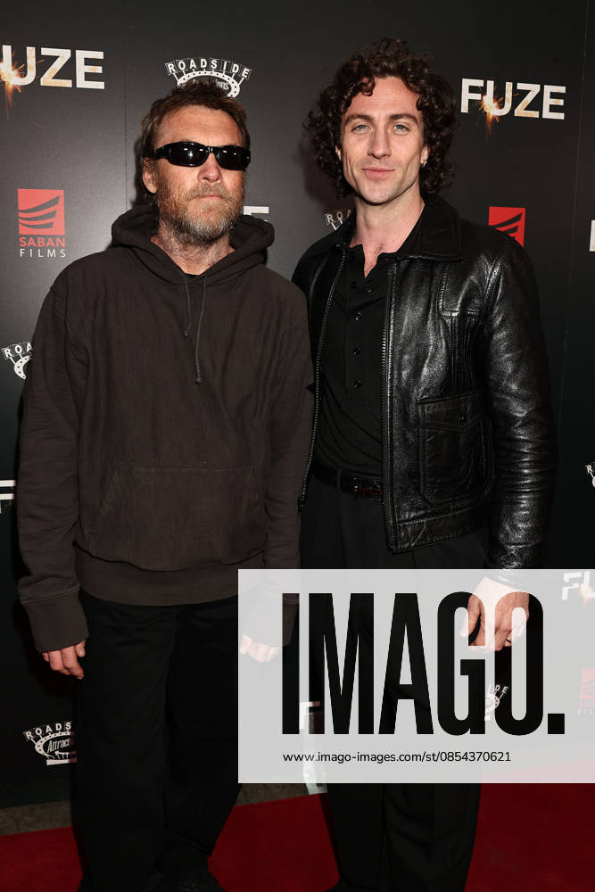 Red carpet at the New York special screening of Fuze at the Metrograph Featuring: Sam Worthington and Aaron Taylor-Johnson Where: New York, New York, United States When: 21 Apr 2026 Credit: Dave Allocca Starpix INSTARimages . NOT FOR USE BY NEWSPAPERS BASED IN THE UK.