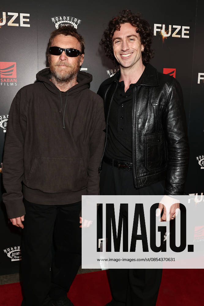 Red carpet at the New York special screening of Fuze at the Metrograph Featuring: Sam Worthington and Aaron Taylor-Johnson Where: New York, New York, United States When: 21 Apr 2026 Credit: Dave Allocca Starpix INSTARimages . NOT FOR USE BY NEWSPAPERS BASED IN THE UK.
