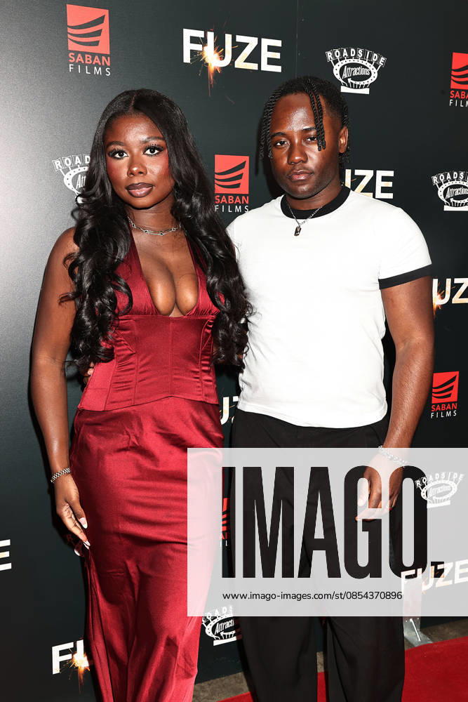 Red carpet at the New York special screening of Fuze at the Metrograph Featuring: Jordan Smikle with Guest Where: New York, New York, United States When: 21 Apr 2026 Credit: Dave Allocca Starpix INSTARimages . NOT FOR USE BY NEWSPAPERS BASED IN THE UK.