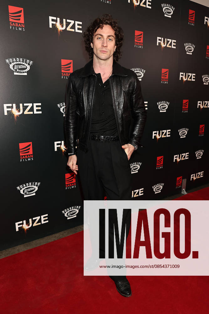Red carpet at the New York special screening of Fuze at the Metrograph Featuring: Aaron Taylor-Johnson Where: New York, New York, United States When: 21 Apr 2026 Credit: Dave Allocca Starpix INSTARimages . NOT FOR USE BY NEWSPAPERS BASED IN THE UK.
