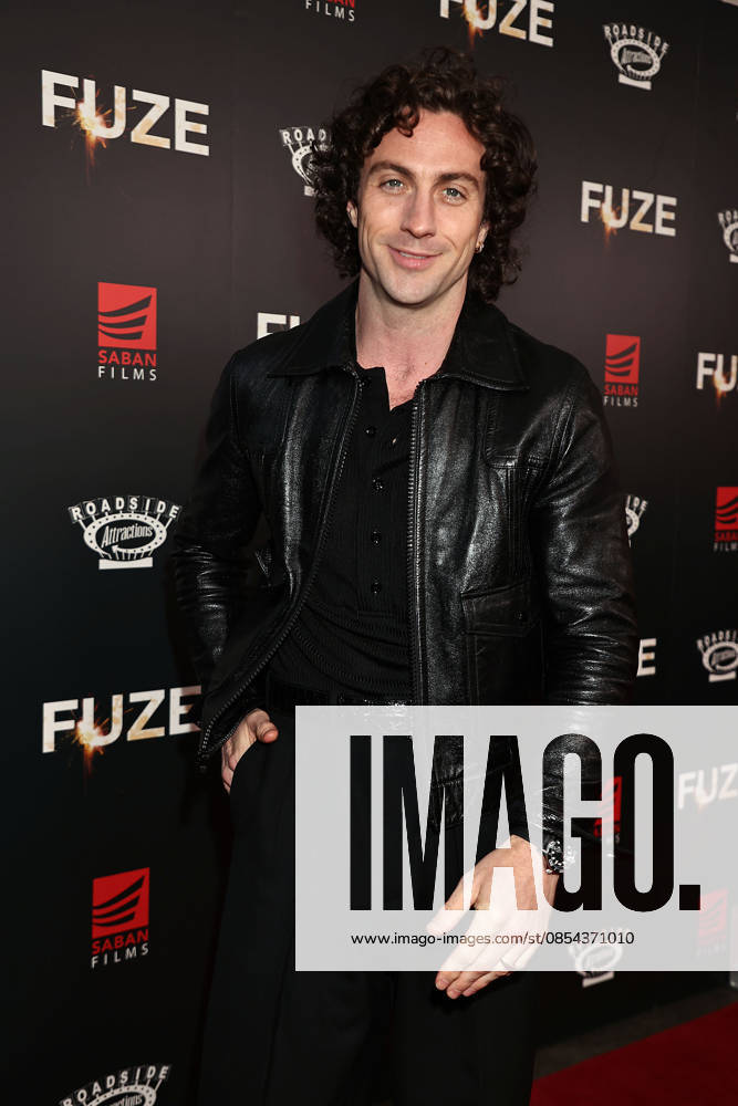 Red carpet at the New York special screening of Fuze at the Metrograph Featuring: Aaron Taylor-Johnson Where: New York, New York, United States When: 21 Apr 2026 Credit: Dave Allocca Starpix INSTARimages . NOT FOR USE BY NEWSPAPERS BASED IN THE UK.