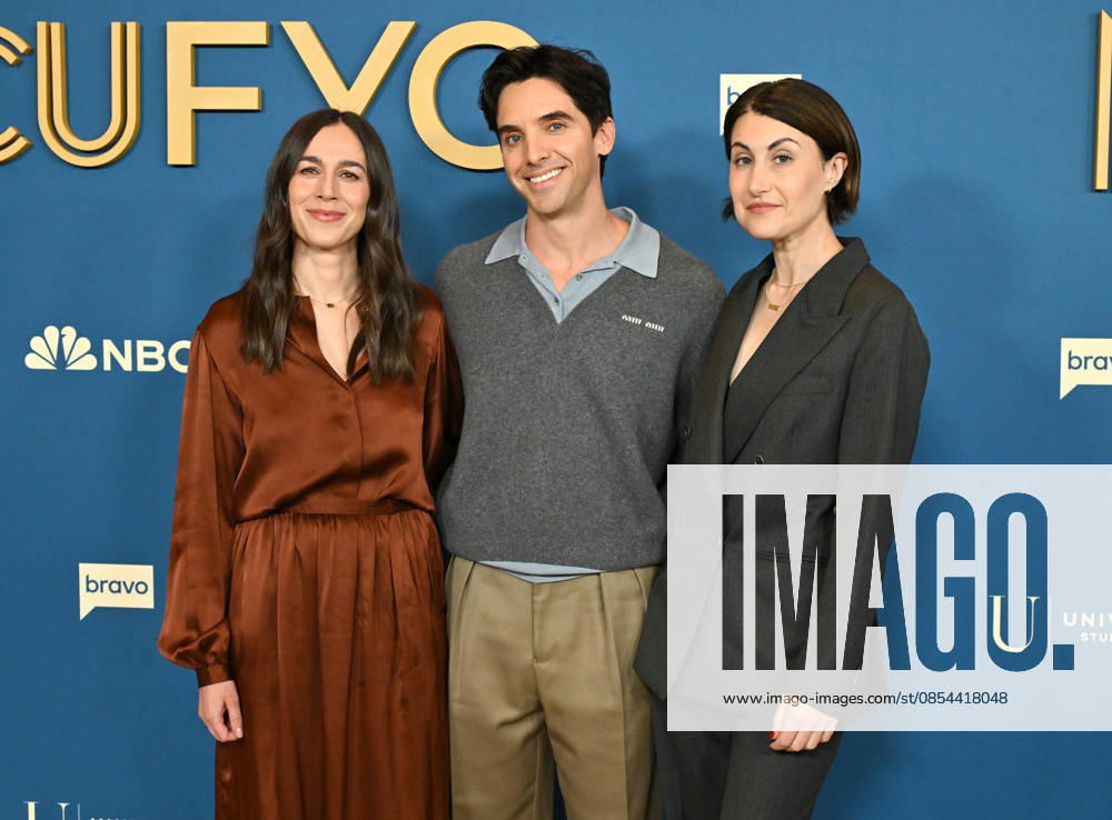 NBC Universal FYC Event Lucia Aniello, Paul W. Downs and Jen Statsky arriving to the NBC Universal FYC Event at Avra Beverly Hills on April 22, 2026 in Beverly Hills, CA. Beverly Hills Avra Beverly Hills California USA