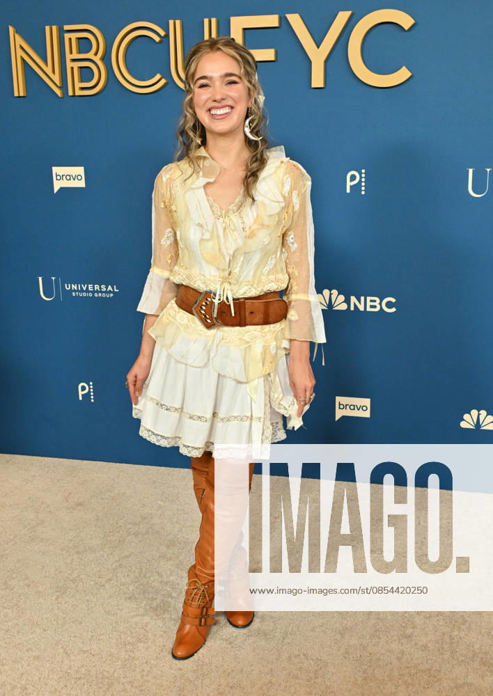 NBC Universal FYC Event Haley Lu Richardson arriving to the NBC Universal FYC Event at Avra Beverly Hills on April 22, 2026 in Beverly Hills, CA. Beverly Hills Avra Beverly Hills California USA