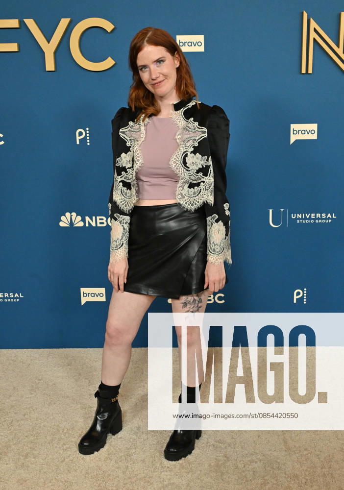 NBC Universal FYC Event Erin Lee Carr arriving to the NBC Universal FYC Event at Avra Beverly Hills on April 22, 2026 in Beverly Hills, CA. Beverly Hills Avra Beverly Hills California USA