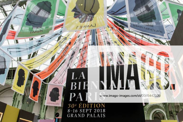 30th edition of the Biennale Paris, staged by the French fashion designer Jean-Charles de Castelbajac, at the Grand Palais, in Paris, France, September 13th, 2018. Created in 1962, the Biennial of Antique is one of the most prestigious in the world.