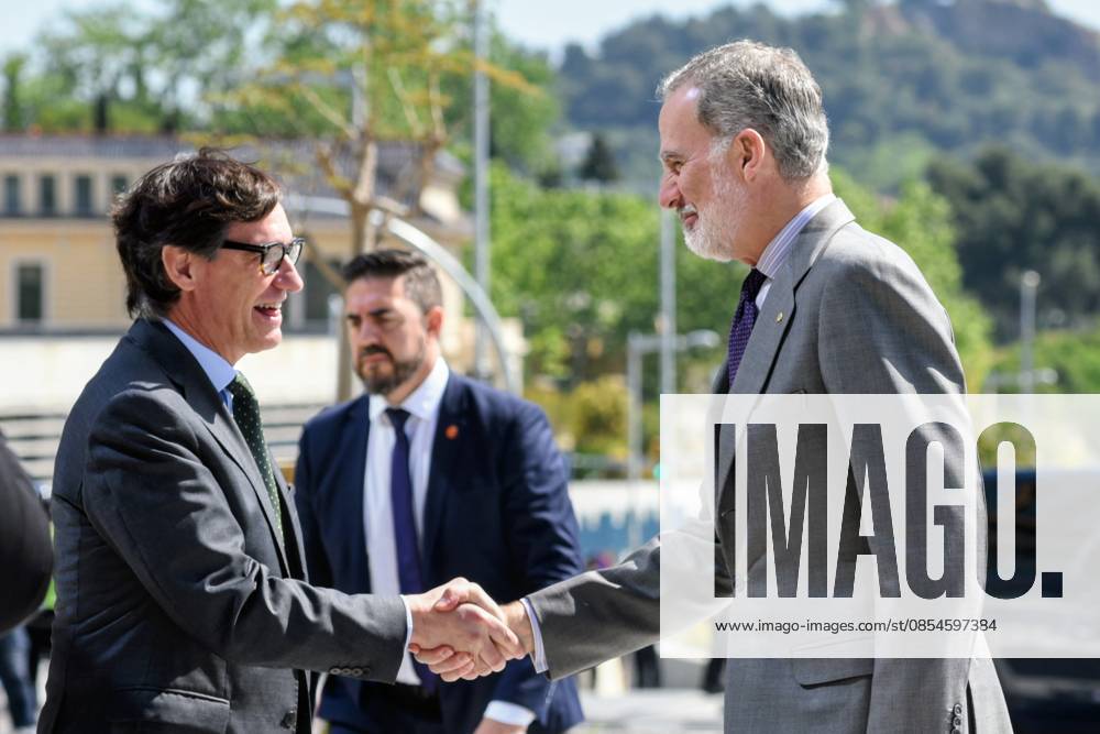 The King inaugurates the CaixaResearch Institute in Barcelona King Felipe VI d , and the President of the Generalitat, Salvador Illa i , during the inauguration of the CaixaResearch Institute, on 24 April 2026, in Barcelona, Catalonia Spain The CaixaResearch Institute is the first Spanish research center specialized in immunology, focused on the study of the immune system and how it is related to the most prevalent diseases - such as neurological, oncological or infectious diseases - also taking into account the impact of environmental factors 24 APRIL 2026 Barcelona Barcelona Barcelona Spain