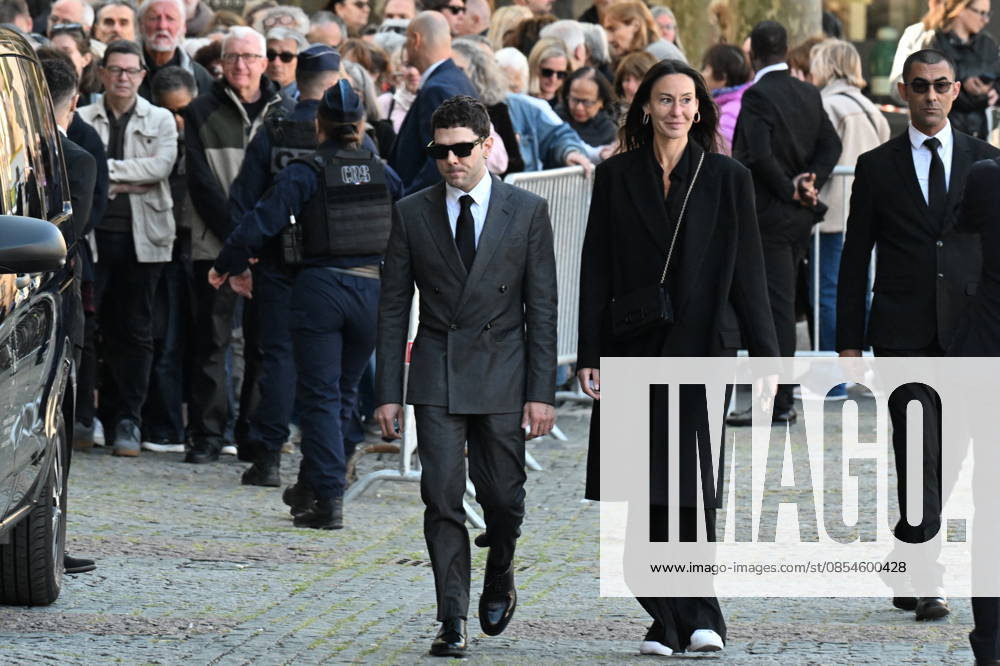 Nathalie Baye Funeral - Paris Xavier Dolan attending the funeral of French actress Nathalie Baye at Saint Sulpice Church, in Paris, France on April 24, 2026. Photo by Lionel Urman ABACAPRESS.COM Paris Ile-de-France France