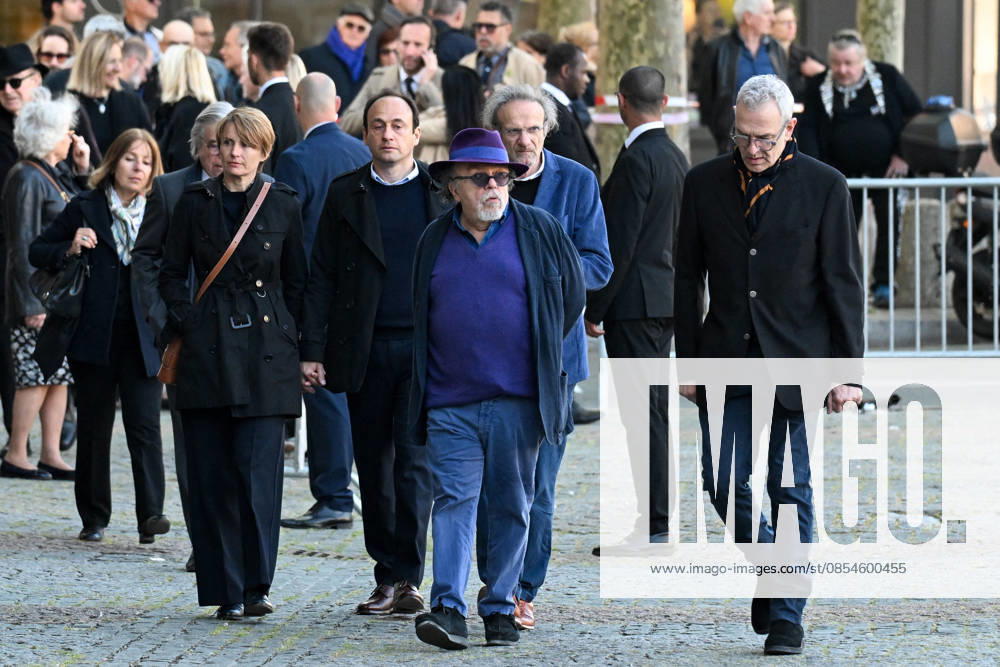 Nathalie Baye Funeral - Paris Jean-Michel Ribes attending the funeral of French actress Nathalie Baye at Saint Sulpice Church, in Paris, France on April 24, 2026. Photo by Lionel Urman ABACAPRESS.COM Paris Ile-de-France France