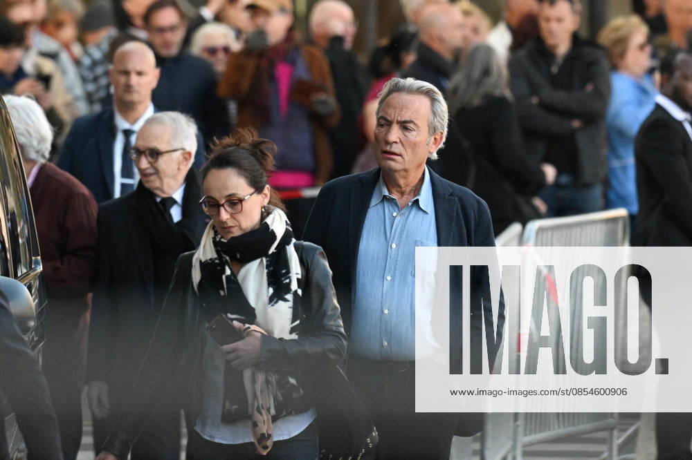 Nathalie Baye Funeral - Paris Gilles Cohen attending the funeral of French actress Nathalie Baye at Saint Sulpice Church, in Paris, France on April 24, 2026. Photo by Lionel Urman ABACAPRESS.COM Paris Ile-de-France France