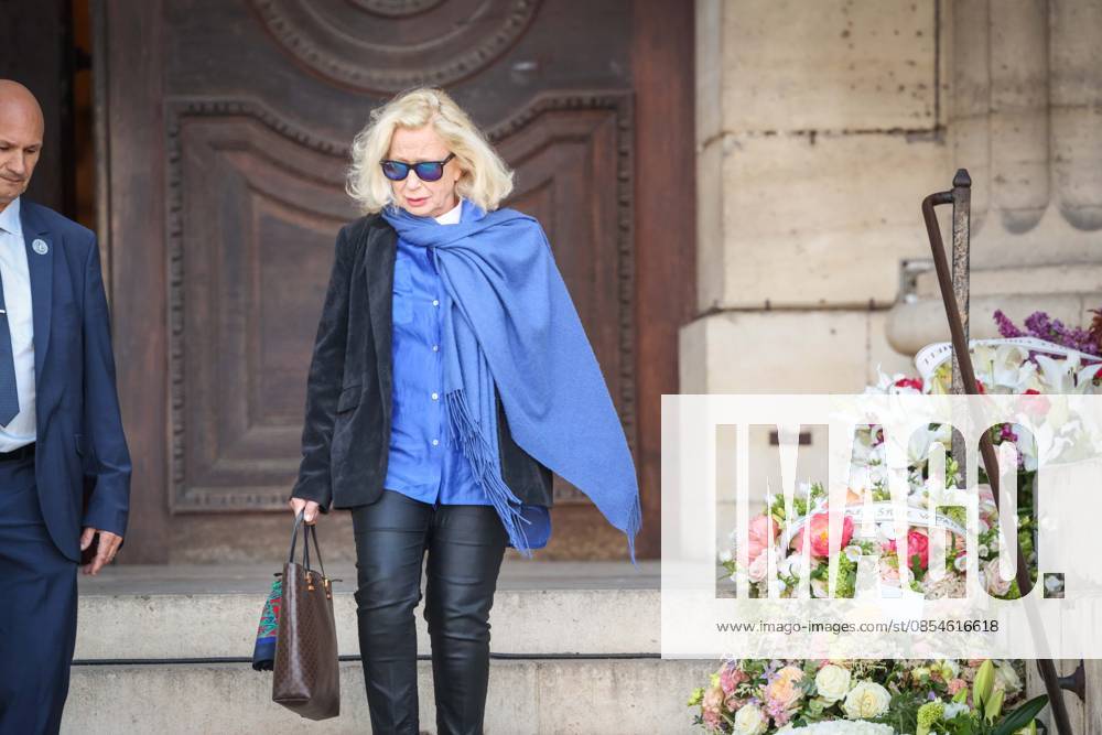 Paris, France le 24 avril 2026 - Obseques de l actrice Nathalie Baye en l Eglise St Sulpice - Funeral of actress Nathalie Baye in St Sulpice Church - Ici Brigitte Fossey