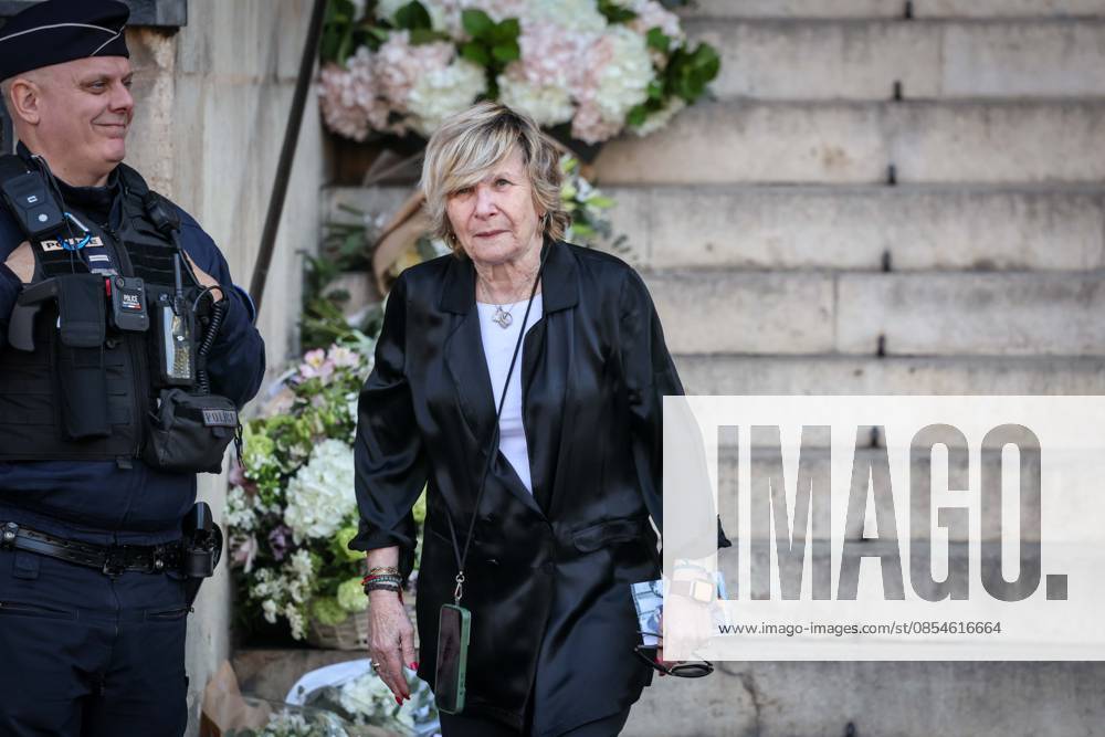 Paris, France le 24 avril 2026 - Obseques de l actrice Nathalie Baye en l Eglise St Sulpice - Funeral of actress Nathalie Baye in St Sulpice Church - Ici Michele Marchand, dite Mimi Marchand