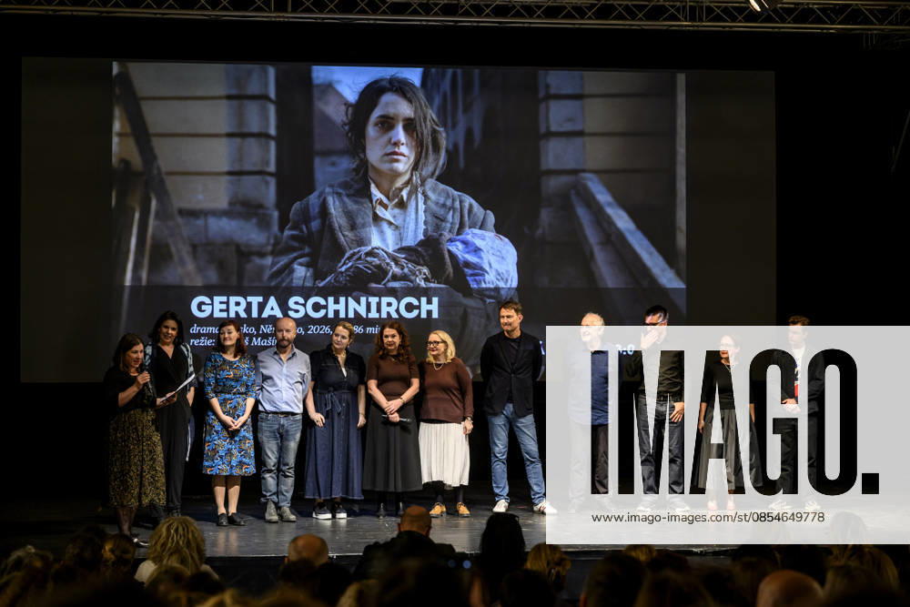 Screening of the film Gerta Schnirch, based on the award-winning novel The Expulsion of Gerta Schnirch by Katerina Tuckova in Usti nad Labem, Czech Republic, April 24, 2026. (CTKxPhoto OndrejxHajek) CTKPhotoP2026042408732 CTKPhotoP2026042408732